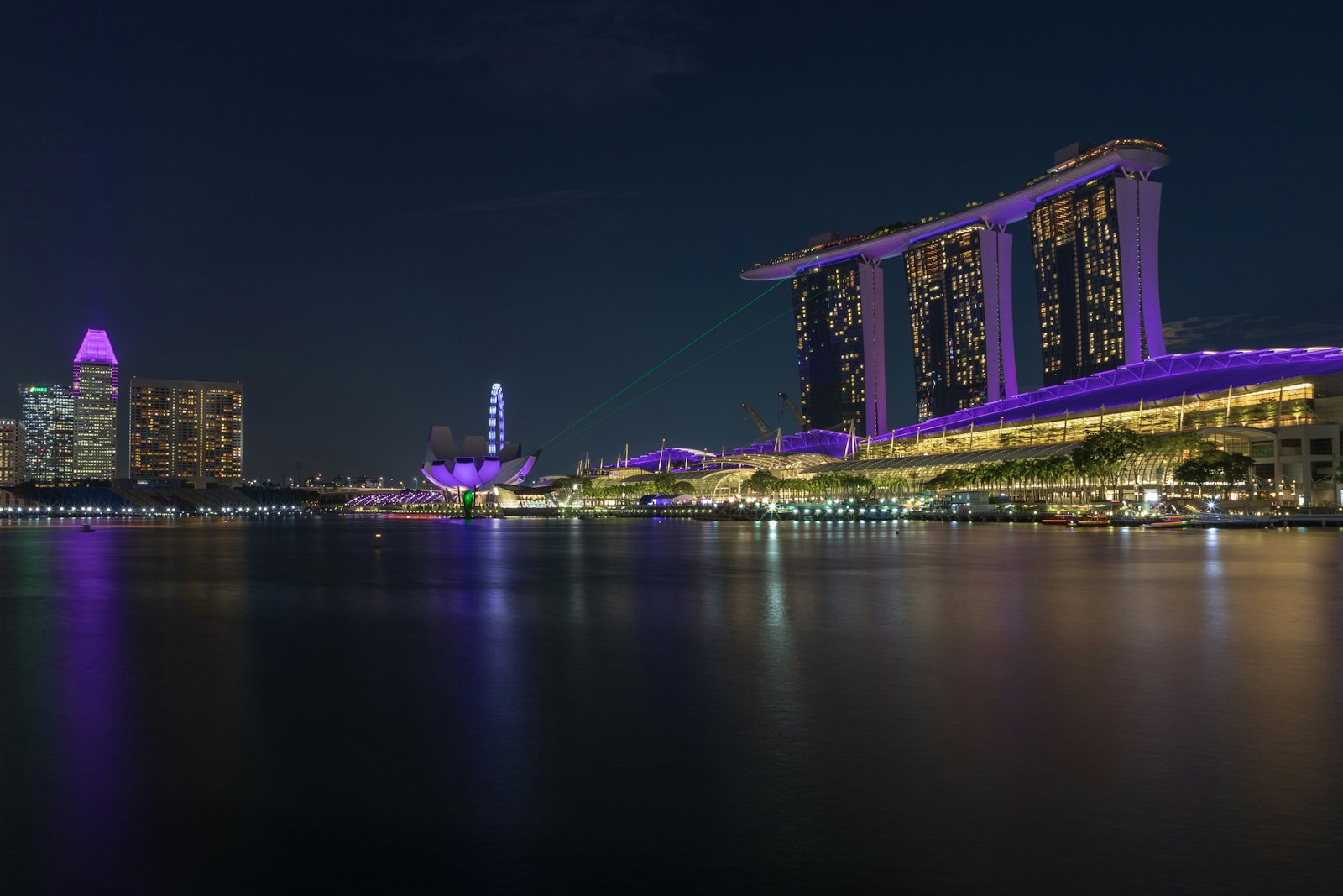 Marina Bay skyline, Singapore